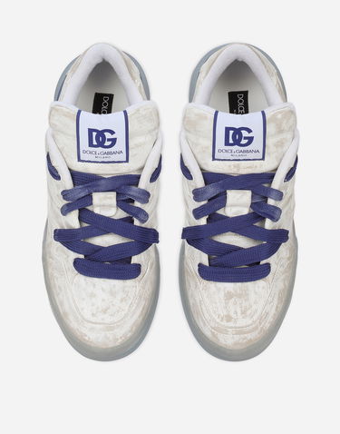 Sneakers og sko Dolce & Gabbana Leather New Roma Hvid | CS2211AR75289527, 3