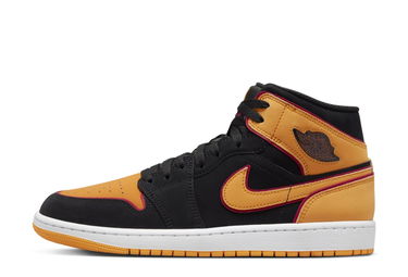 Sneakers og sko Jordan Air Jordan 1 Mid Fat Tongue "Black Orange" Orange | FJ4923-008, 2