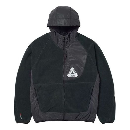 Sweatshirt Palace Palace Polartec Flecto Hooded Jacket Sort | PAL-FW19-019