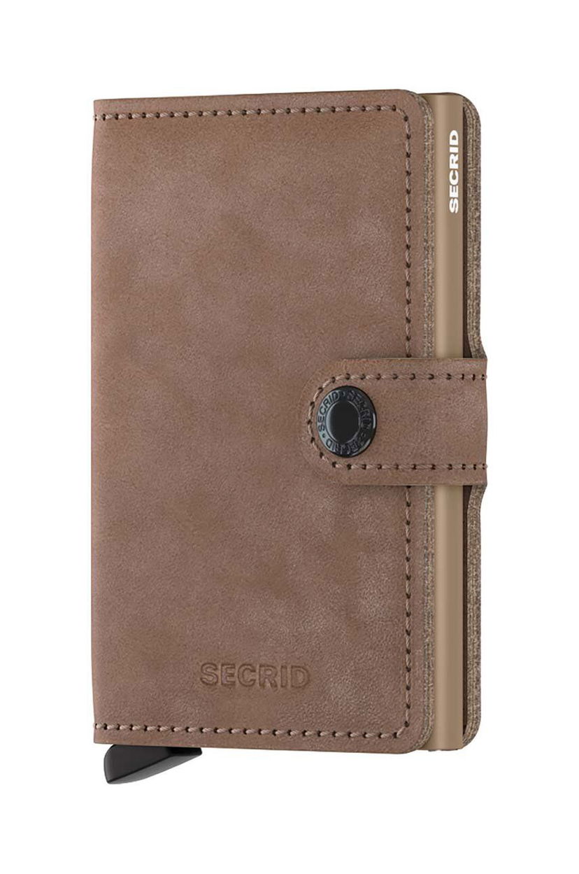 Tegnebog Secrid Leather Wallet Beige Beige | MV.Taupe