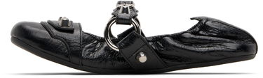 Sneakers og sko Balenciaga Balenciaga City Ballerina Flats Sort | 828095WAD4V, 2