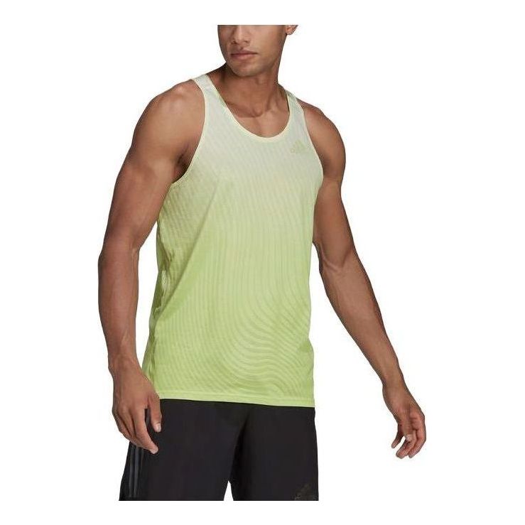 Tanktop adidas Performance Adizero Engineered Men's Running Tank Top Gul | HE4647