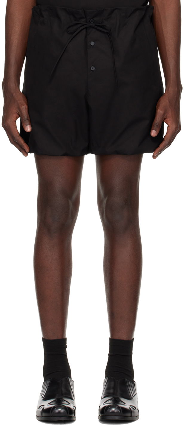 Shorts We11done We11done Puff Shorts Sort | WD-PT1-24-201-M-BK