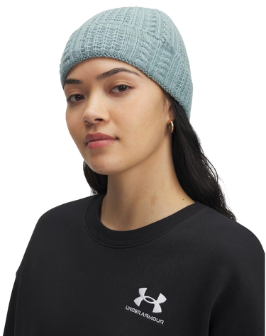 Beanie Under Armour Halftime Cable Knit Beanie Blå | 1386639-323, 2