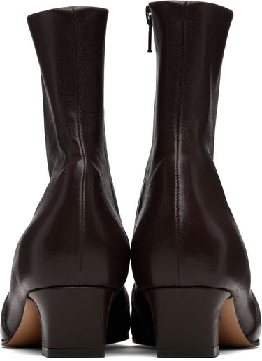 Sneakers og sko Khaite Black 'The Nevada' Stretch Low Boots Sort | F1068-836, 1