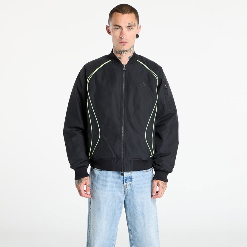 Bomberjakke adidas Originals Teamgeist Padded Jacket Sort | JX4082