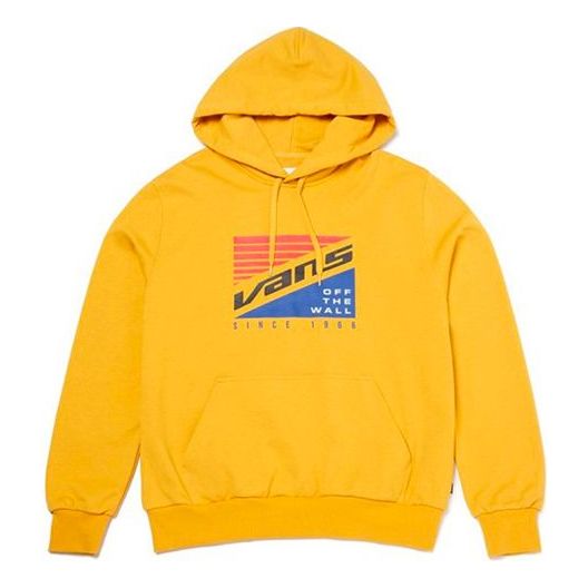 Sweatshirt Vans Vans Logo Print Pullover Hoodie Gul | VN0A4BQW50X, 0