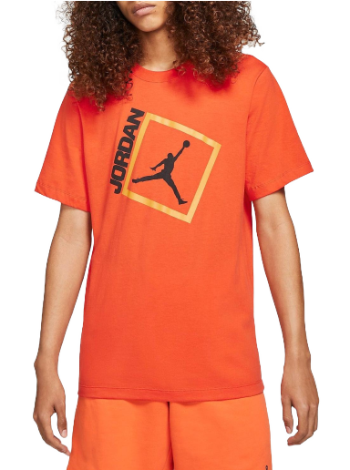 T-shirt Jordan Jumpman Box Short Sleeve T-Shirt Orange | da9900-803