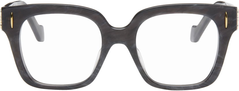 Solbriller Loewe Anagram Square Glasses Sort | LW50069IM51063 840126848977