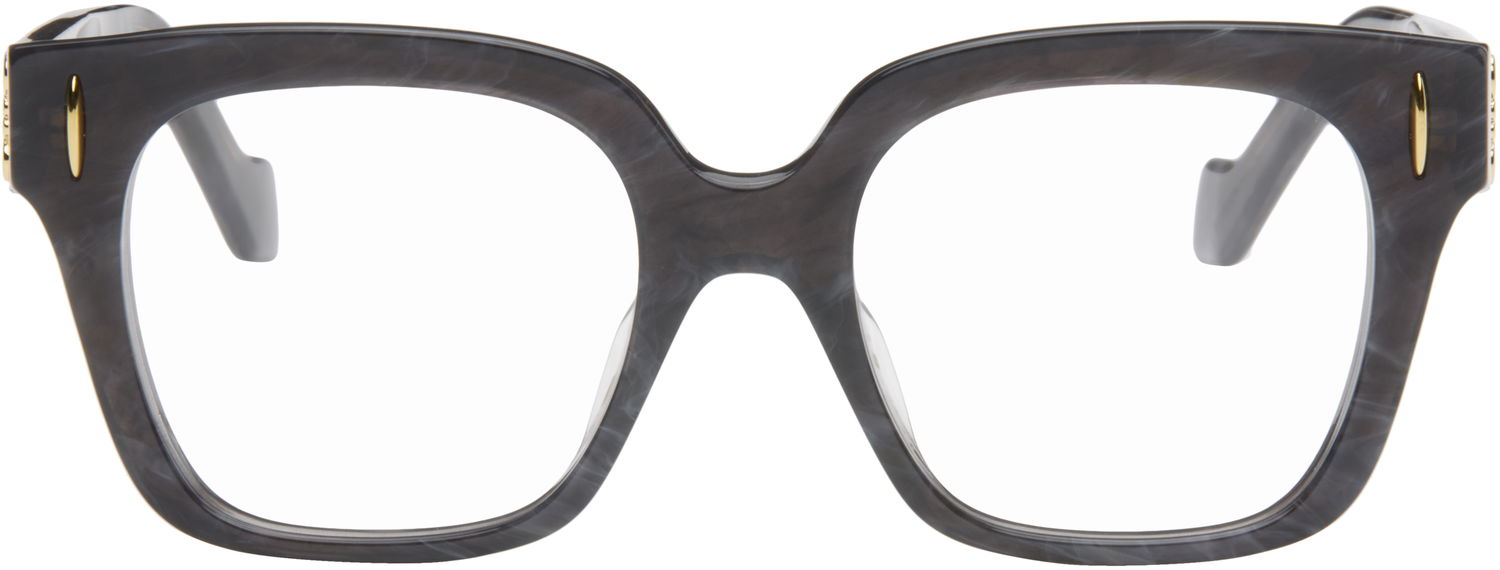 Solbriller Loewe Anagram Square Glasses Sort | LW50069IM51063 840126848977, 0
