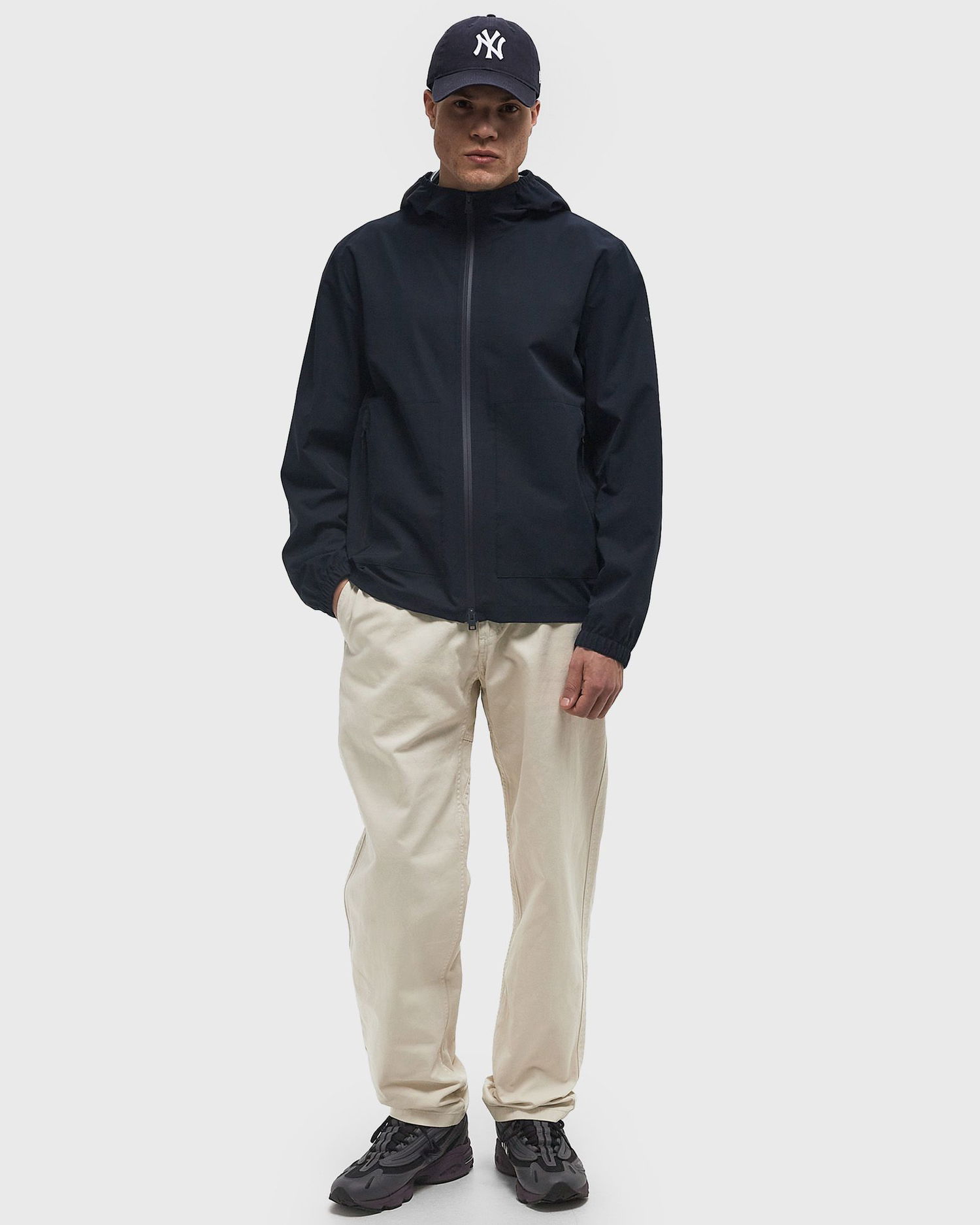 Bomberjakke WOOLRICH Woolrich Matt Stretch Bomber Jacket Mørkeblå | CFWOOU1151MRUT3107-3989, 1