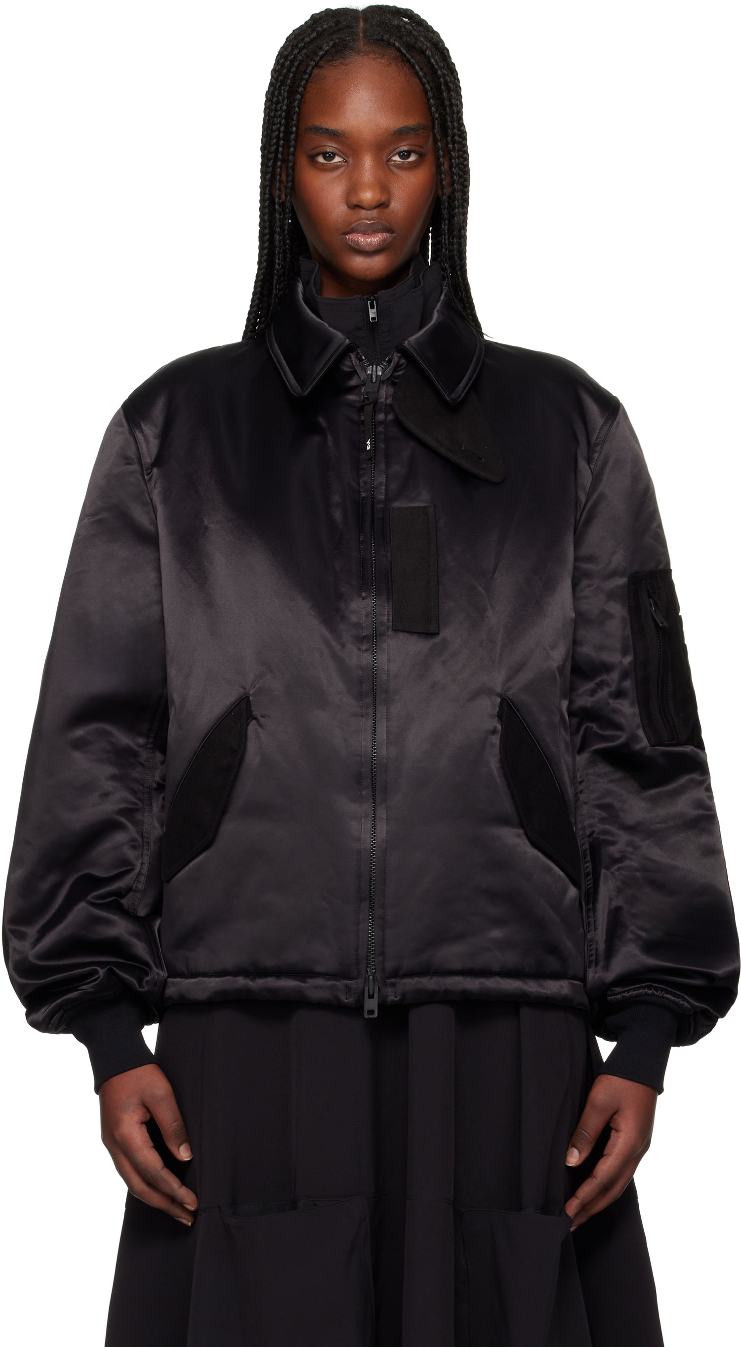 Bomberjakke Y-3 Y-3 Bomber Jacket Sort | JN4903, 0