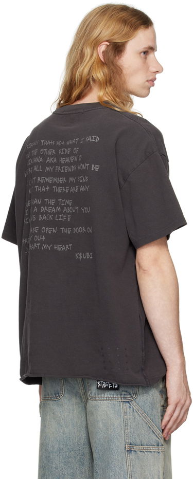 T-shirt Ksubi Ksubi Hit List Ekcess T-Shirt Grå | MFA24TE017, 2
