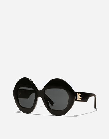Solbriller Dolce & Gabbana Italian Tailoring Acetate Oval Sunglasses Onesize Sort | VG4527VP1879V000, 1