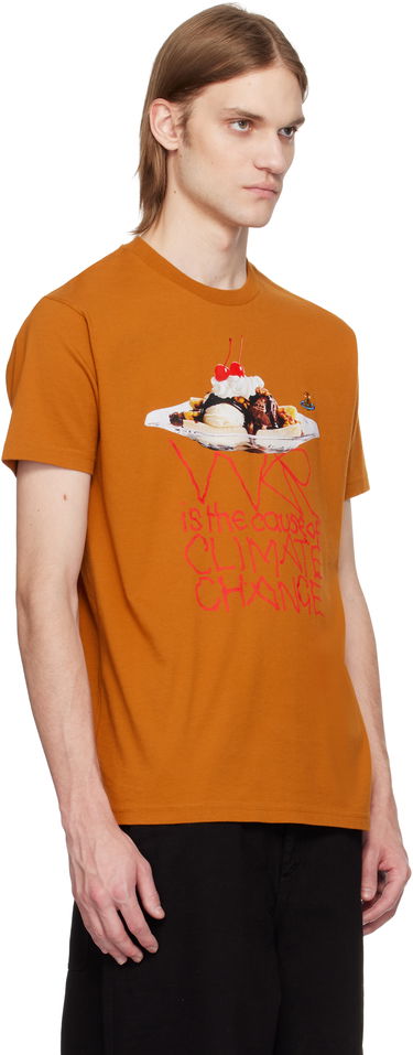 T-shirt Vivienne Westwood Vivienne Westwood Banana Split Graphic T-Shirt Orange | 3G01003B-J009B-, 1