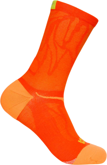 Sokker Hoka One One Hoka Clifton Crew Run Socks Orange | 1164333-lva, 0