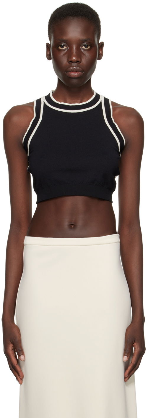 Tanktop Max Mara Max Mara Ruggero Knit Tank Top Sort | 2411361062600