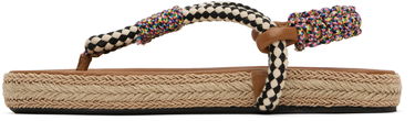Tilbehør ISABEL MARANT Isabel Marant Gypsa Rope Thong Sandals Brun | SD0231FA-C1B07S, 2