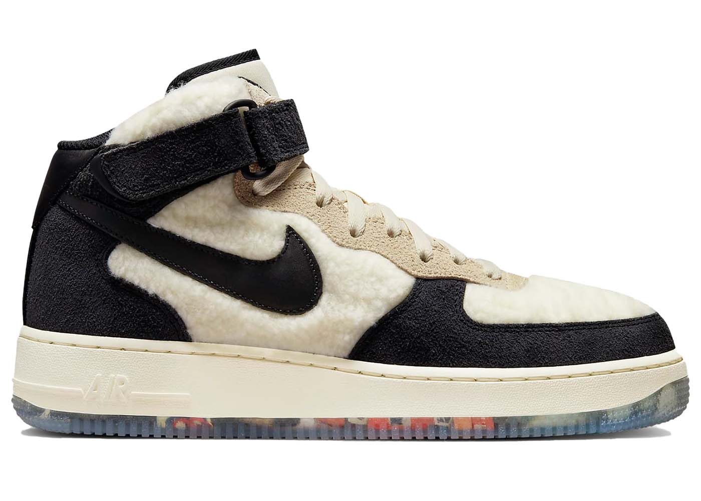 Sneakers og sko Nike Air Force 1 Mid '07 Premium Culture Day Sort | DO2123-113, 0
