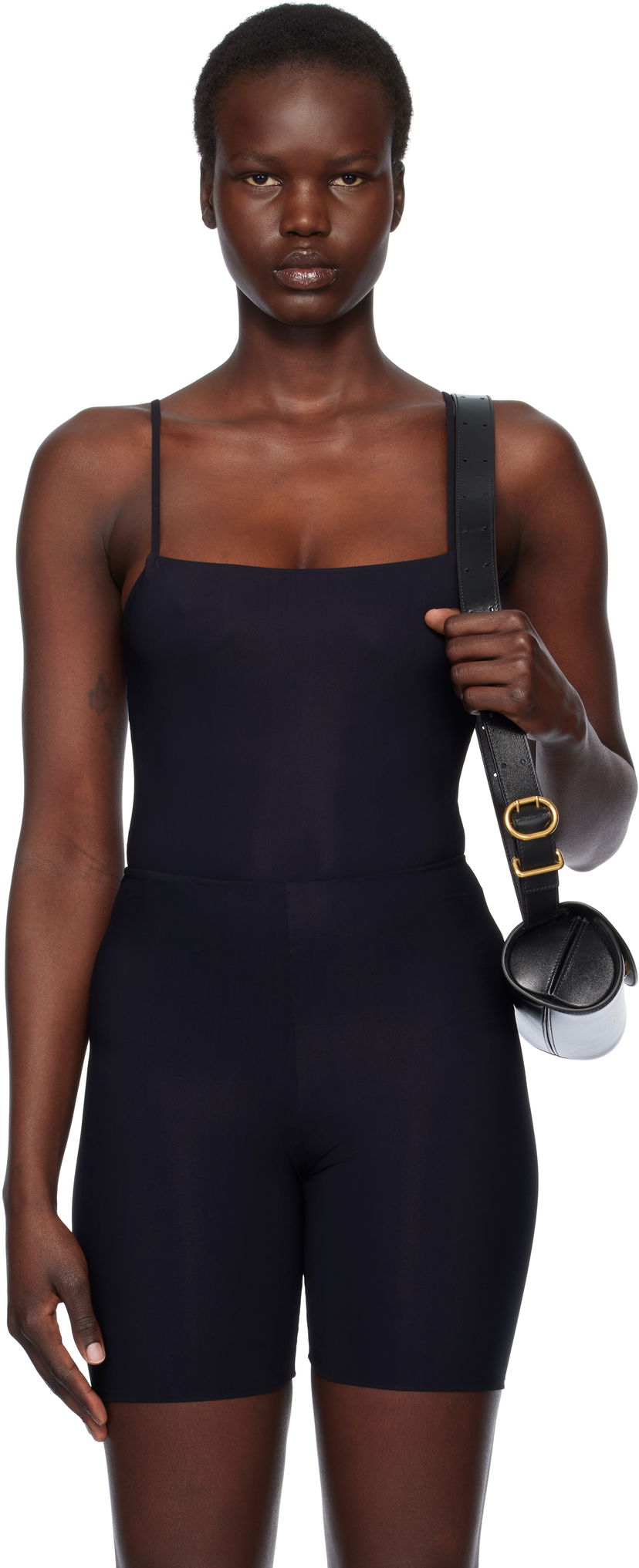 Krop Jil Sander Jil Sander Jersey Bodysuit Sort | J01NC0022_J70026