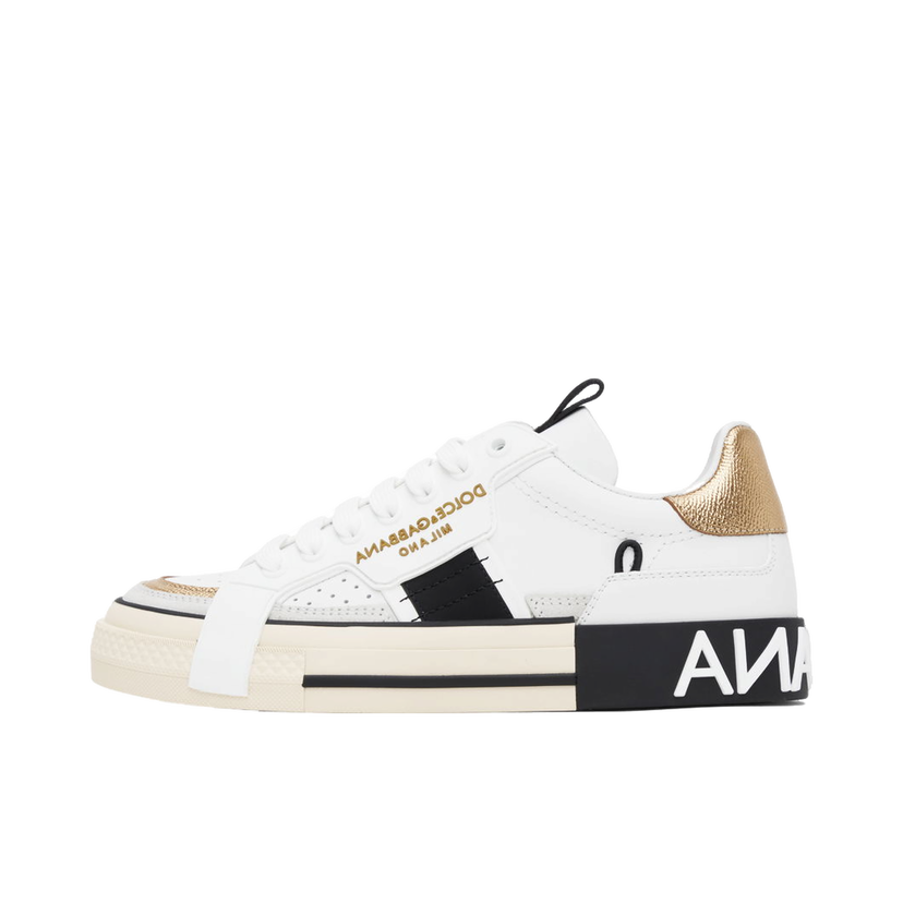 Sneakers og sko Dolce & Gabbana White 2.Zero Sneakers Hvid | CS1863AO222