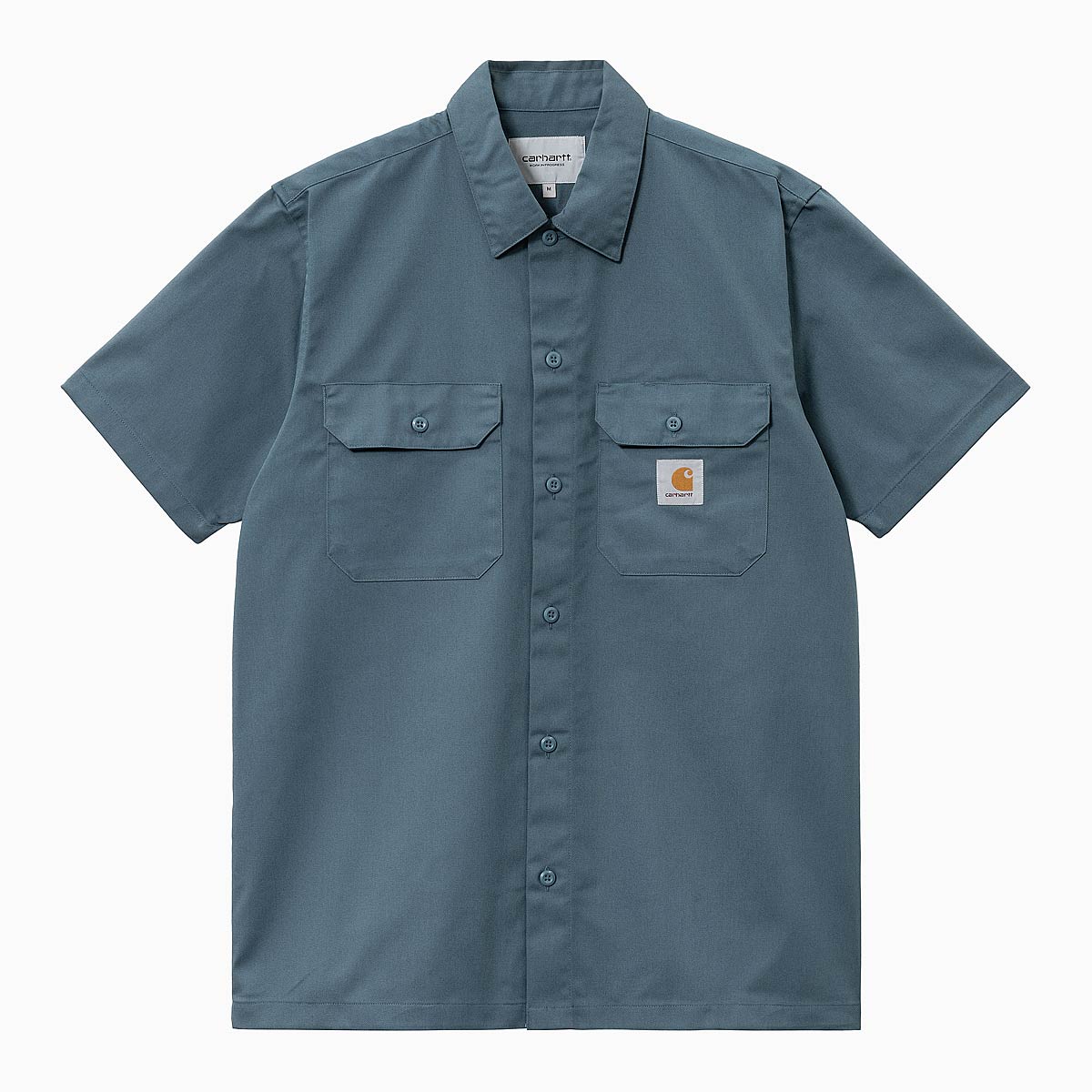 Skjorte Carhartt WIP S/S Master , Storm Blå | I027580.0WAXX, 1