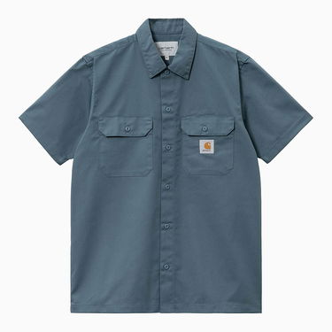 Skjorte Carhartt WIP S/S Master , Storm Blå | I027580.0WAXX, 1