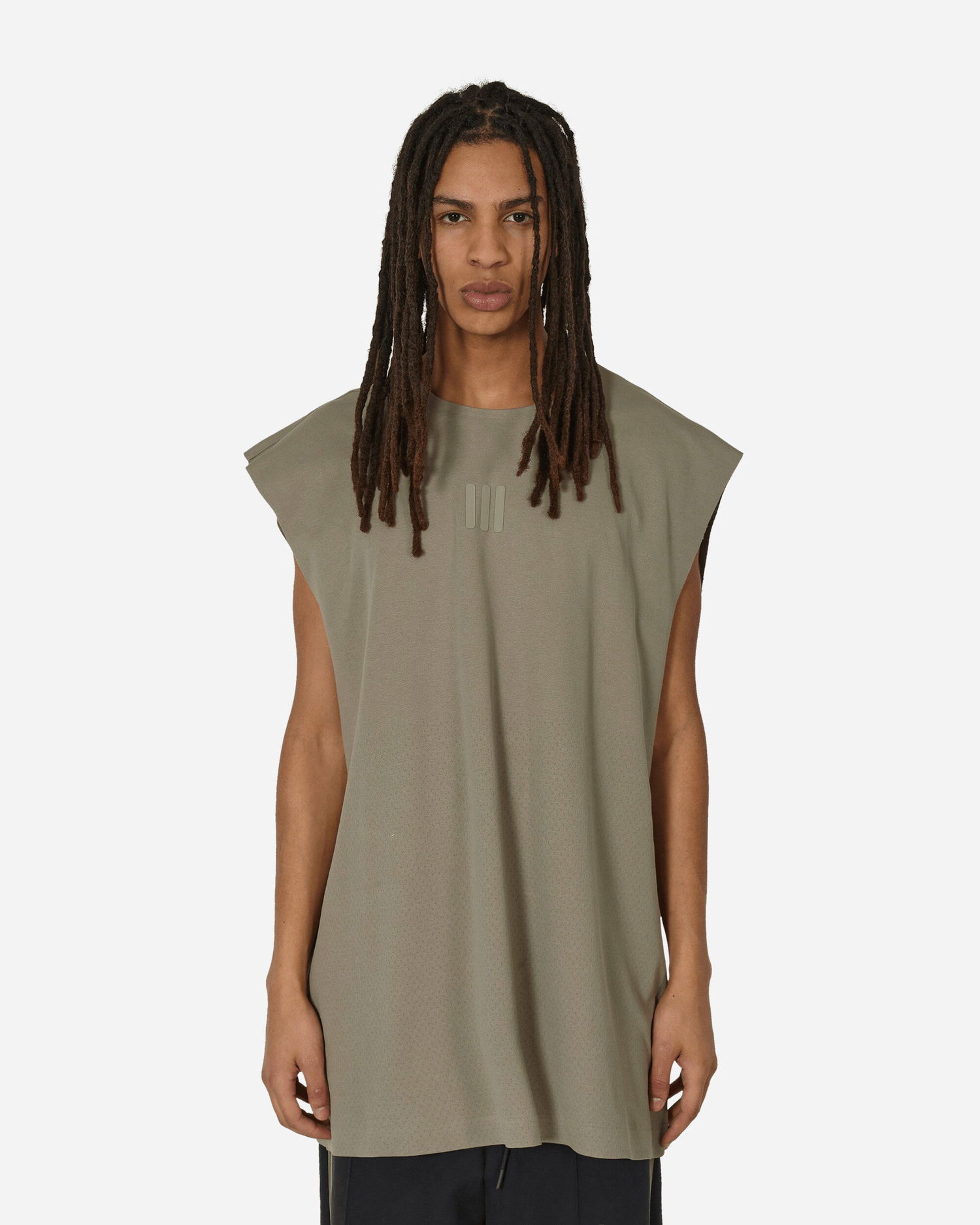 Tanktop adidas Originals Fear of God Athletics Muscle Tank Top Clay Grøn | IS8708 001, 1