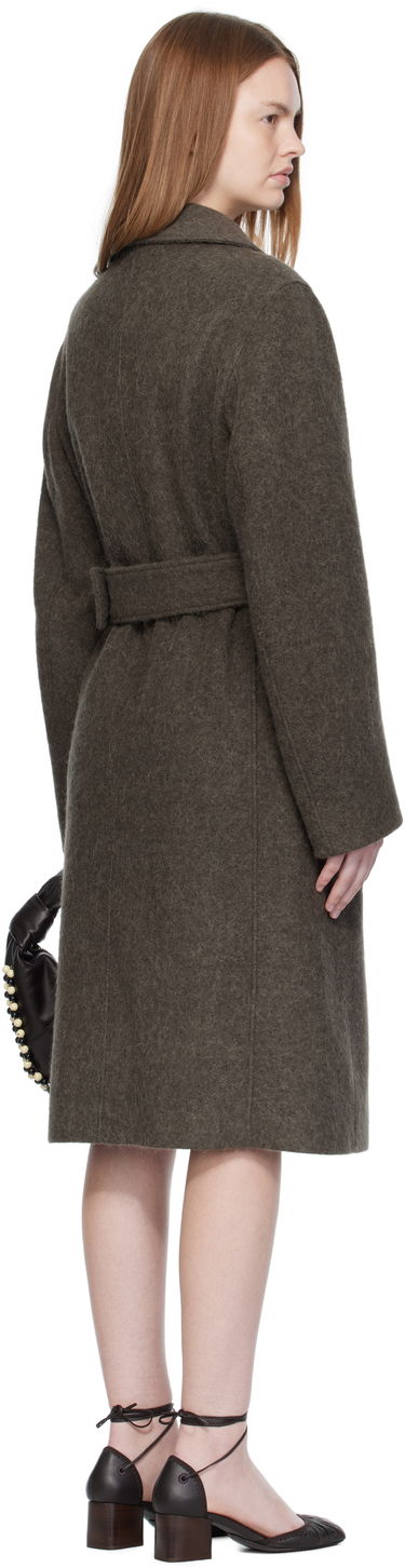 Frakker LEMAIRE LEMAIRE Belted Tailored Coat Brun | CO1119 LF504, 2