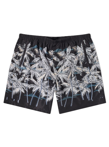 Badetøj Palm Angels Palm Print Swim Short Sort | PMFA005S22FAB0081003