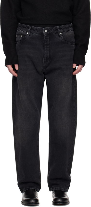 Jeans Studio Nicholson Studio Nicholson Riso Jeans Sort | RISO SNM - 1321, 0