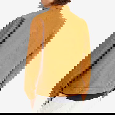 Jakke NORSE PROJECTS Norse Projects Marcus Canvas Overshirt Orange | N40-0821-2066, 3