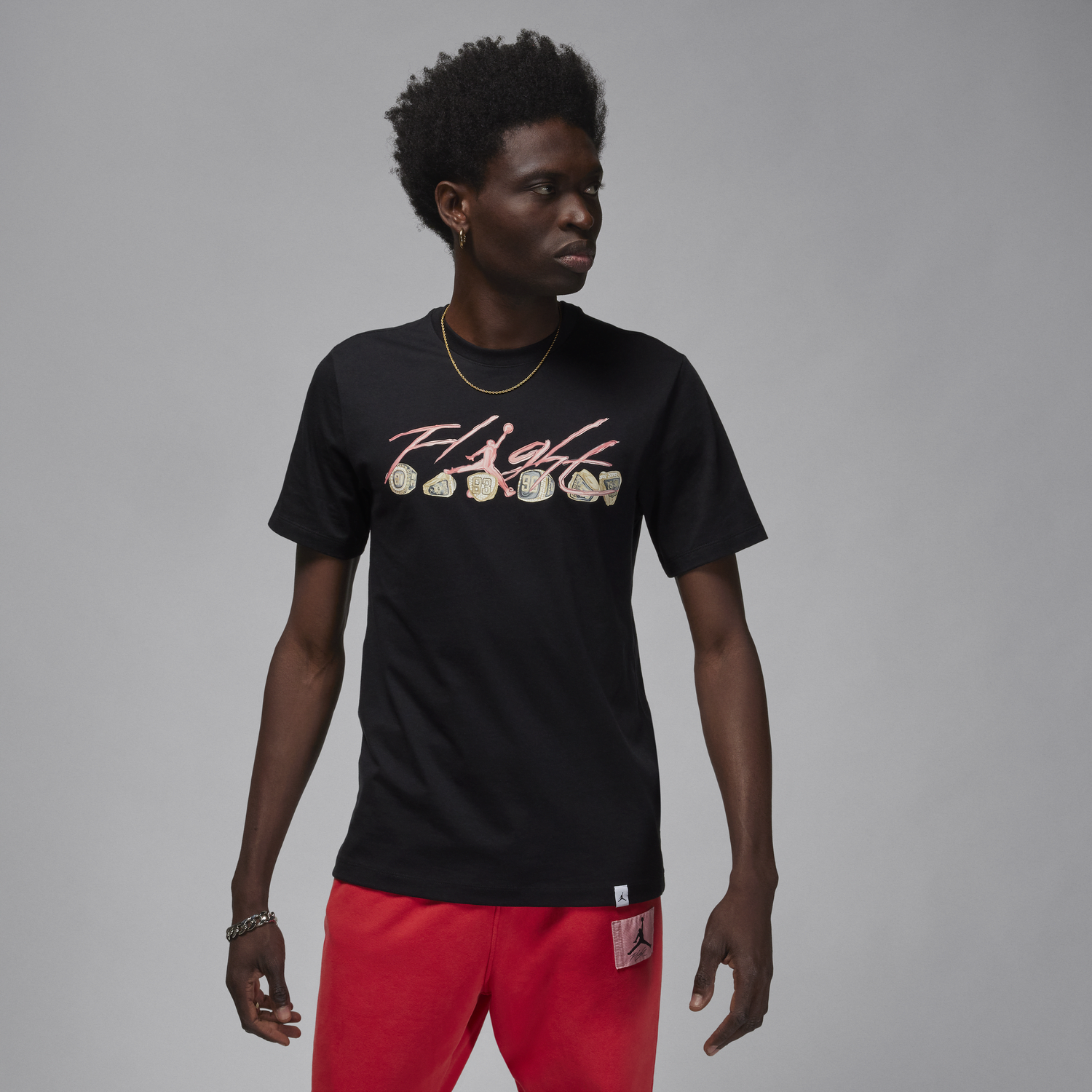 T-shirt Jordan Jordan Flight Essentials Sort | FN5966-010, 0