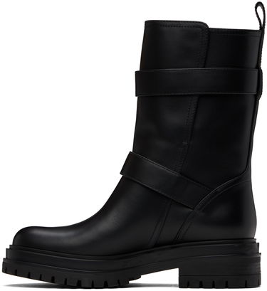 Tøj Gianvito Rossi Gianvito Rossi Thiago Lug Sole Boots Sort | G73004-20GOM-CLN, 2