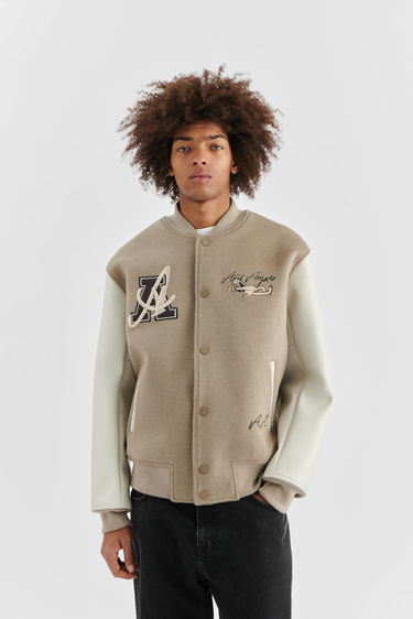 Jakke AXEL ARIGATO Wes Varsity Jacket Beige | A2178002, 2