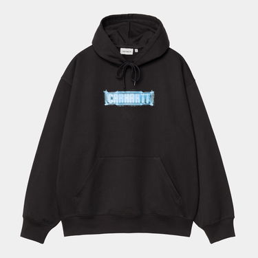 Sweatshirt Carhartt WIP Hooded Electric Boogie Sweatshirt Sort | I035610_4, 4