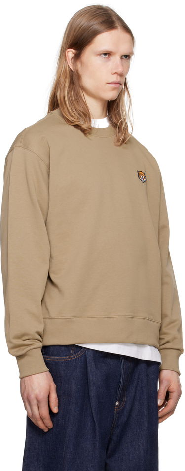 Sweater KENZO Kenzo Paris 'KENZO Happy Tiger' Embroidered Sweatshirt Brun | FF55SW2624MF, 1
