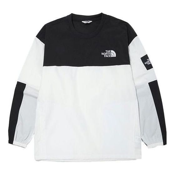 Sweatshirt The North Face Label Crewneck Sweatshirt Hvid | NM5MN04M