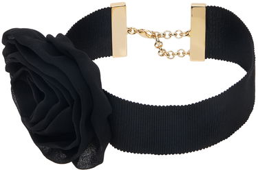 Halskæde Blumarine Rose Detail Grosgrain Choker Sort | A422W267A, 0