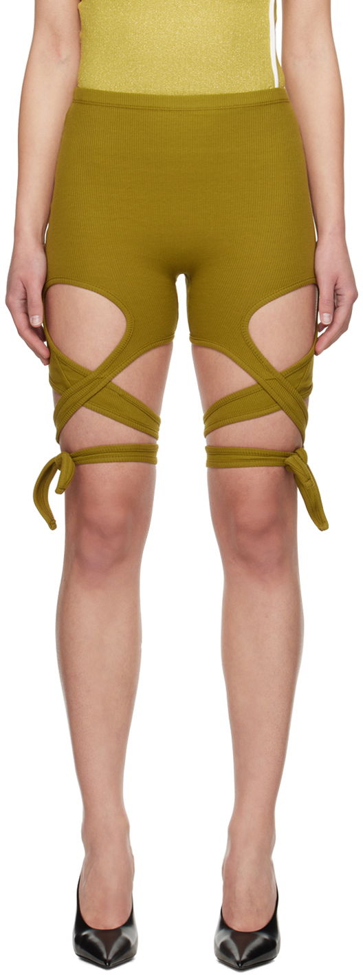 Shorts Ottolinger Ottolinger Otto Wrap Shorts Grøn | 400204