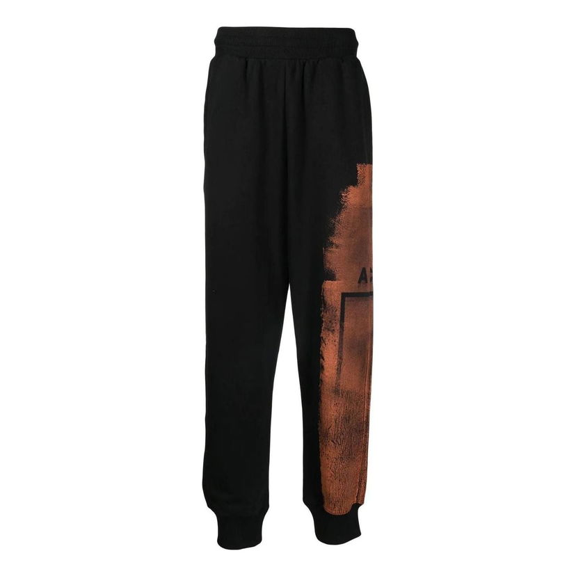 Joggingbukser A-COLD-WALL* Collage Print Sweatpants Sort | ACWMB097-BLACK