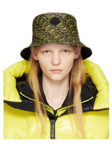 Hat Moncler Genius 3 x adidas Originals Reversible Logo Bucket Hat Grøn | I209S3B00004M2548