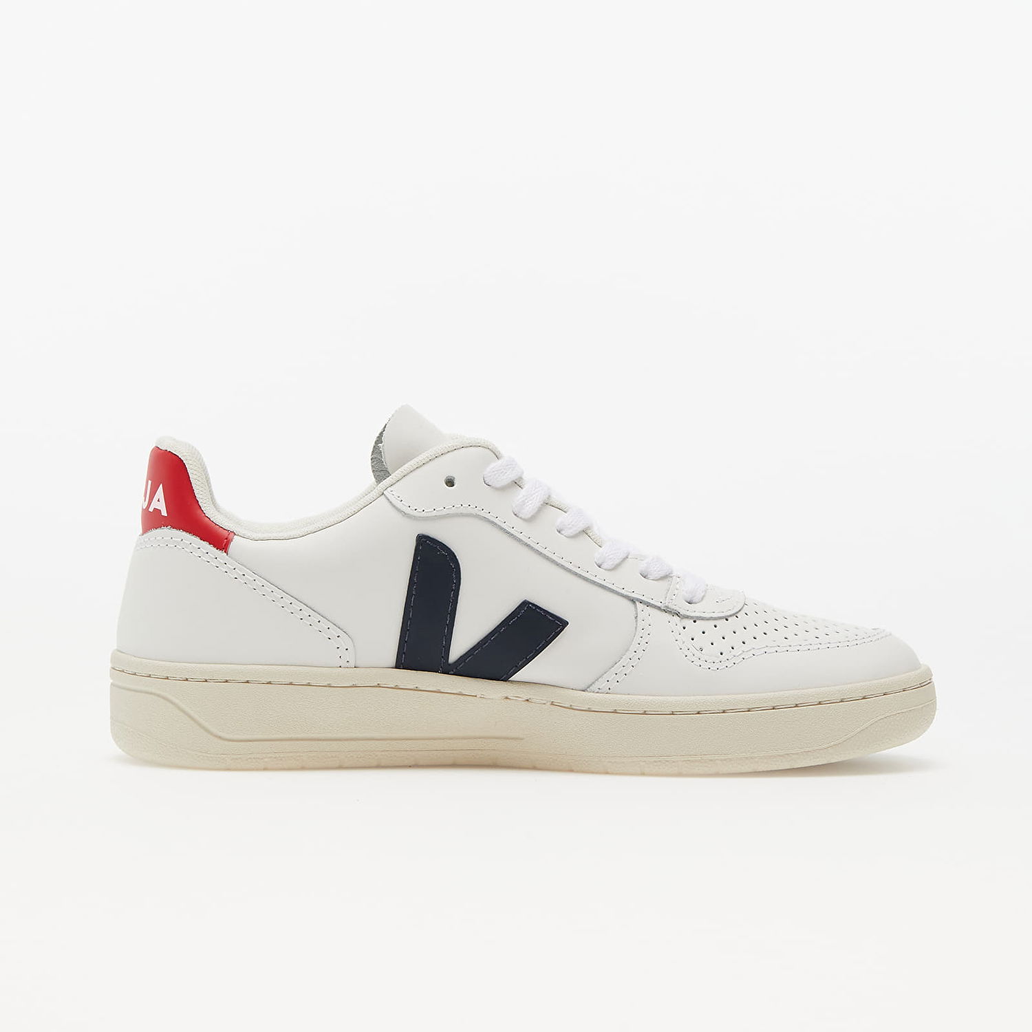 Sneakers og sko Veja V-10 Leather W Hvid | VX0201267A, 1