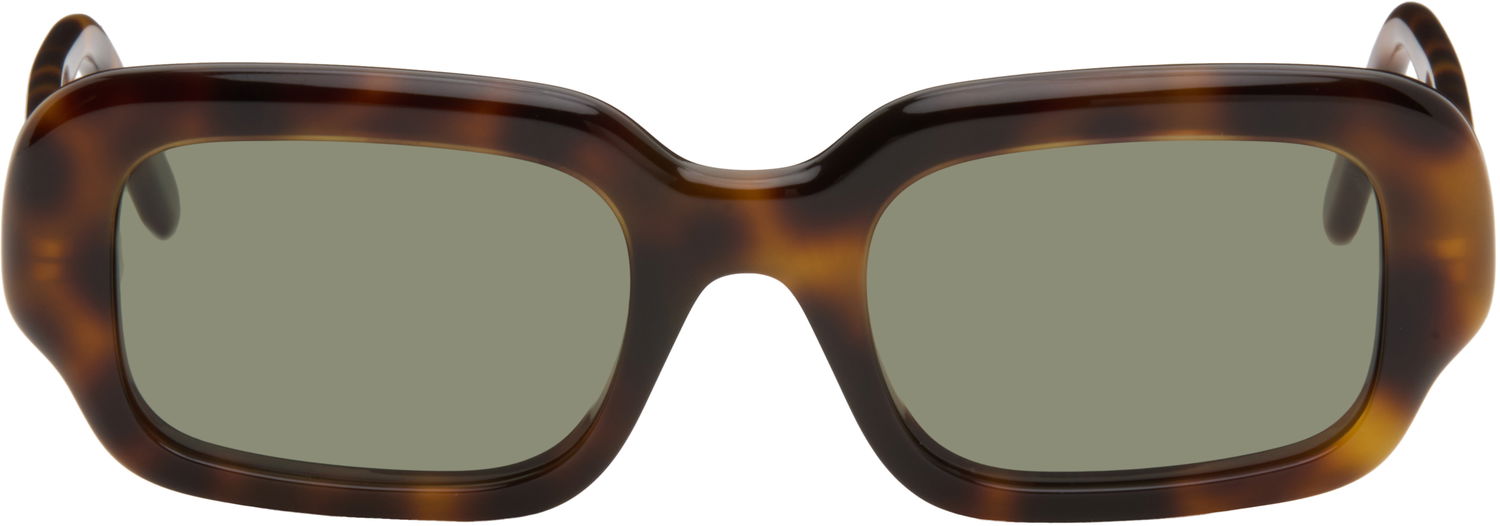 Solbriller Loewe Rectangular Slim Sunglasses Brun | LW40158I5152N 192337200236, 0
