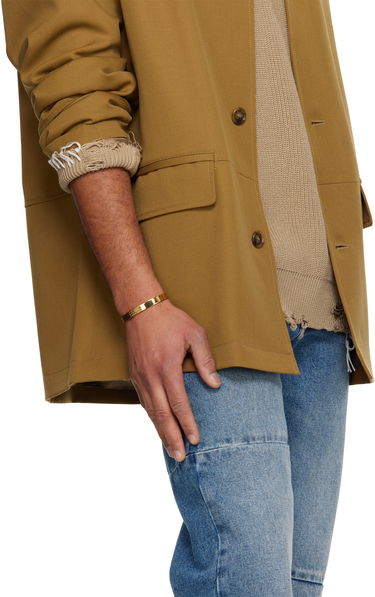 Armbånd Maison Margiela Maison Margiela Minimal Numeric Signature Bracelet Metalisk | SM6UY0061 P6469, 3