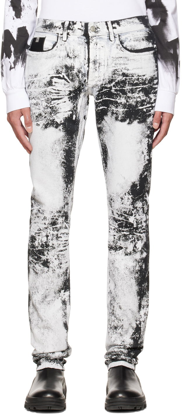 Jeans 1017 ALYX 9SM 1017 ALYX 9SM Treated Jeans Hvid | AAMPA0271FA03.F22, 0