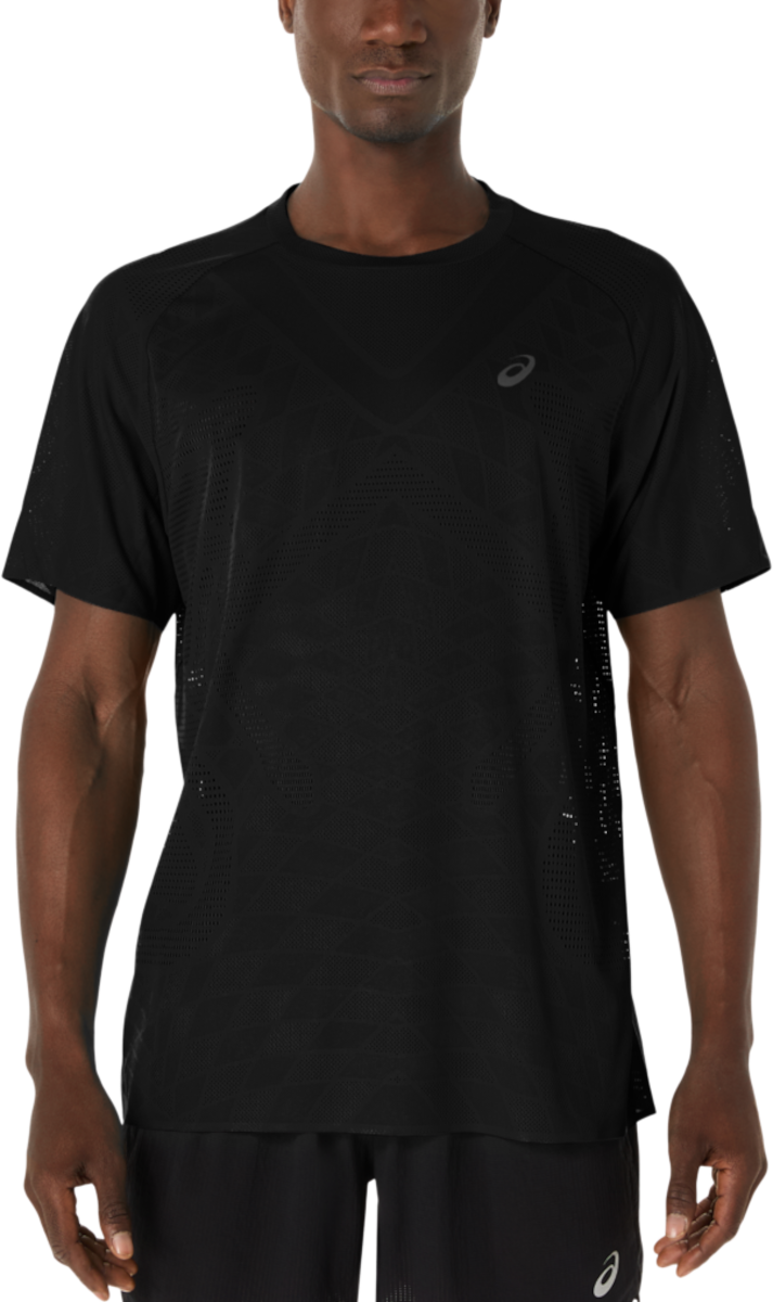 T-shirt Asics Metarun Short Sleeve Running T-Shirt Sort | 2011d286-001