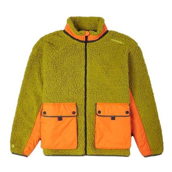 Sweater Converse Counter Climate Sherpa Jacket Grøn | 10021937-A03, 0