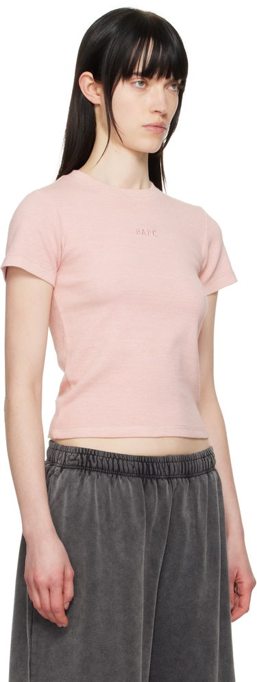 T-shirt BAPE Pigment Dyed Rib T-Shirt Grå | 001CSL302006L, 4