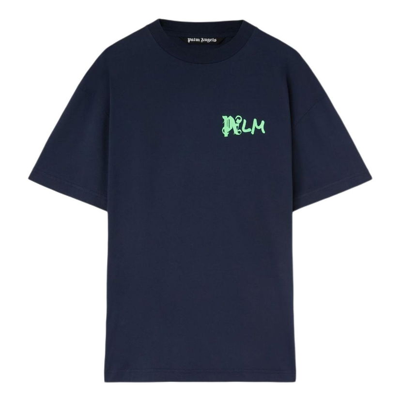 T-shirt Palm Angels Palm Angels I Am Lost Graphic T-Shirt Blå | PMAA072S24JER0044670